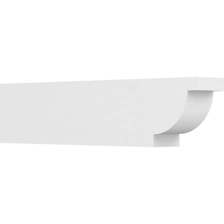 Ekena Millwork Standard Alpine Architectural Grade PVC Rafter Tail, 6"W X 10"H X 42"L RFTP06X10X42ALP